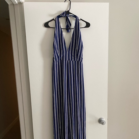 BB Dakota Striped Jumpsuit - Picture 3 of 4